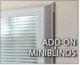 Add On Mini Blinds