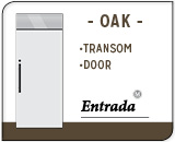 Oak - Transom, Door