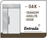 Oak - Transom, Sidelite, Door